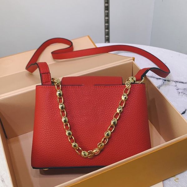 

women handbag purse lady crossbody bag bolsos de diseÃ±o fashion genuine leather full grain chain messenger bag r2q