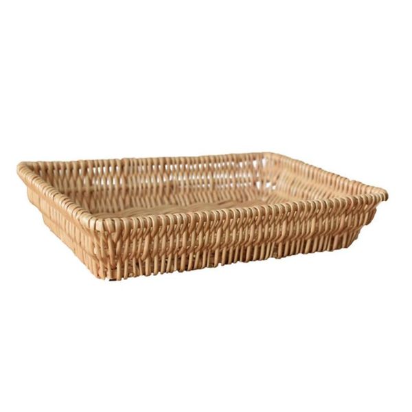 

storage baskets 1pc delicate vine basket sundries organizer bread toys box