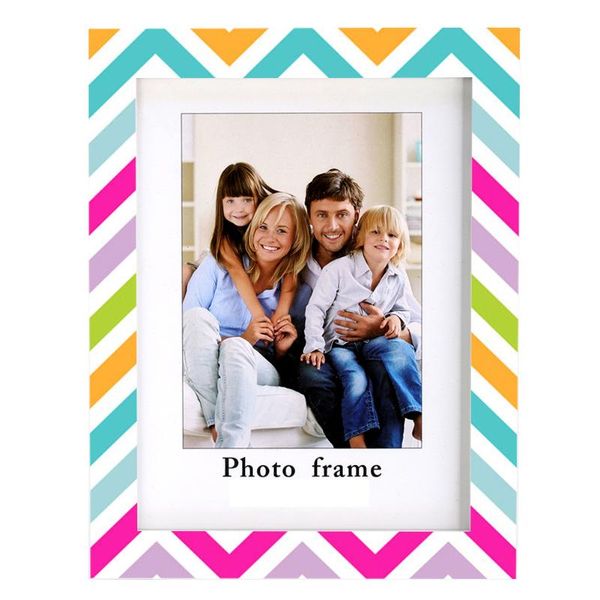 

multi-size po frame colorful pattern family portrait picture decorative graduation certificate mural livingroom deskframes