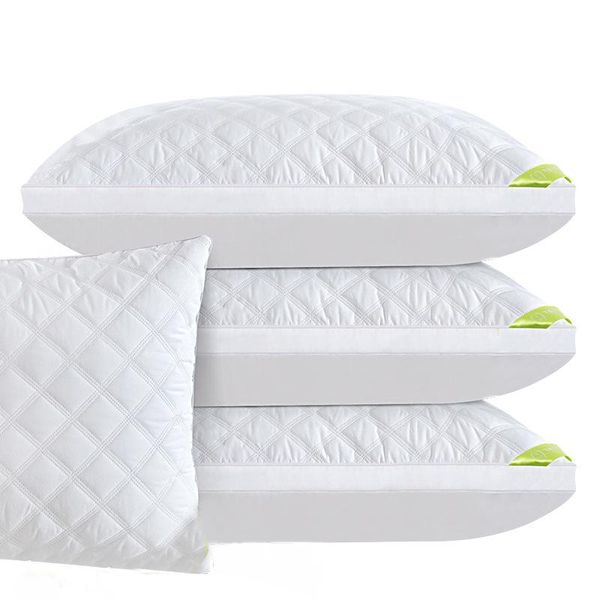 

pillow quilted three-dimensional core with feather velvet filled cotton fabric washable high elastic