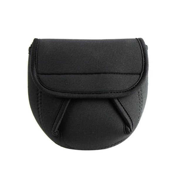 

fishing accessories slotting reel bag wear resistant portable black storage protective case sport mini spinning adjustable cover outdoor