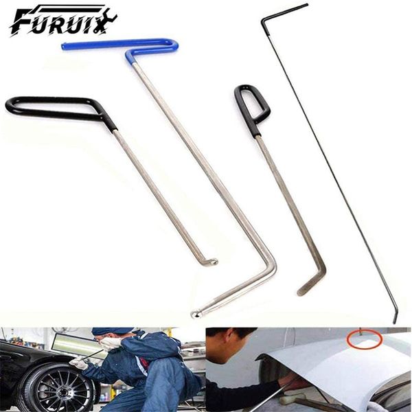 

dent removal rods tools 4pcs kits paintless for car hail damage door dings repair hand (4 pieces) professional tool sets