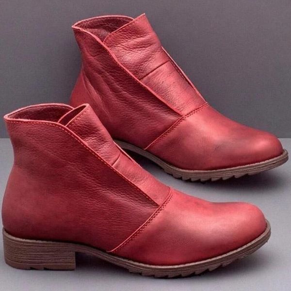 

boots autumn and winter ladies fashion casual shoes comfortable women's sneakers leather loafers low heel women eur35-43, Black