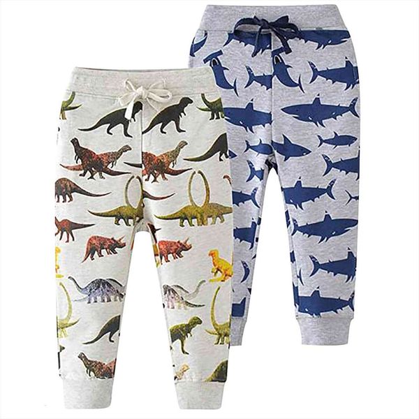 

2pcs children casual pants toddler kid baby boys cartoon print loose winter warm trousers 2 3 4 5 6 7, Blue