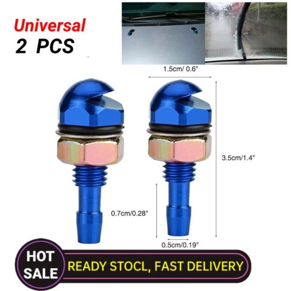 

aluminium alloy nozzle workmanship blue car clearer front o-ring rubber steering wheel covers