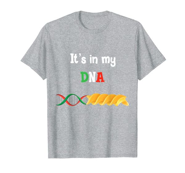 

pasta dna, love italy its in my dna t-shirt, White;black