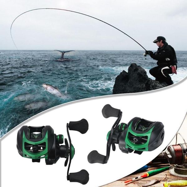 

high speed 20 ball fishing reel spinning wheel bearings 9.1:1 lure metal fish exquisite freshwater tool baitcasting reels