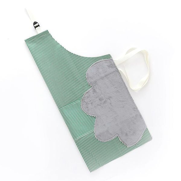 

aprons household waterproof apron oil-proof overalls