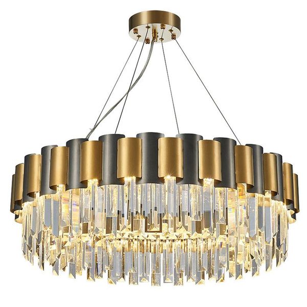 

chandeliers manggic light crystal chandelier round gold + black decorative creative luxury home lighting led