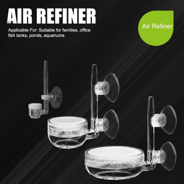 

air pumps & accessories fish tank bubbler aeration quiet high dissolved pump airstone aquarium with suction cup atomizer hydroponics refiner