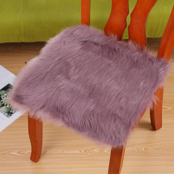 

carpets faux sheepskin chair cover multicolors winter warm hairy wool carpet seat pad soft fluffy area rugs for living & bedroom sofa