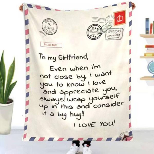 

new ins envelope blanket letter blanket flannel blanket