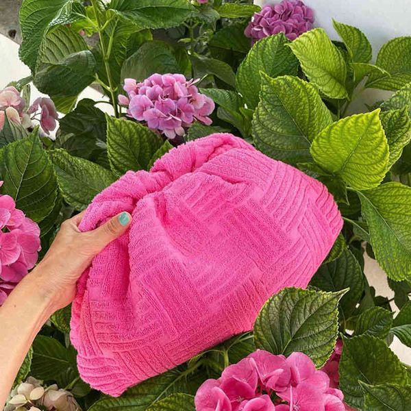 

evening bags the pouch cotton envelope bag luxury handbags women designer voluminous rounded shape purses and clutches l7pe
