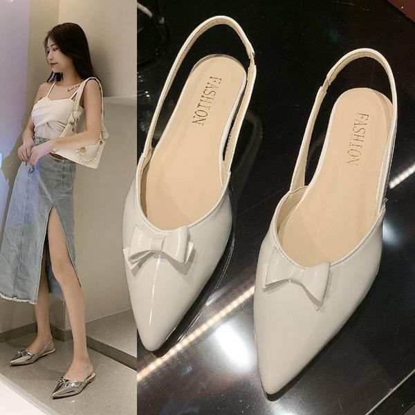 

sandals 2021 summer women's shoes low-heeled fashion for women, Black