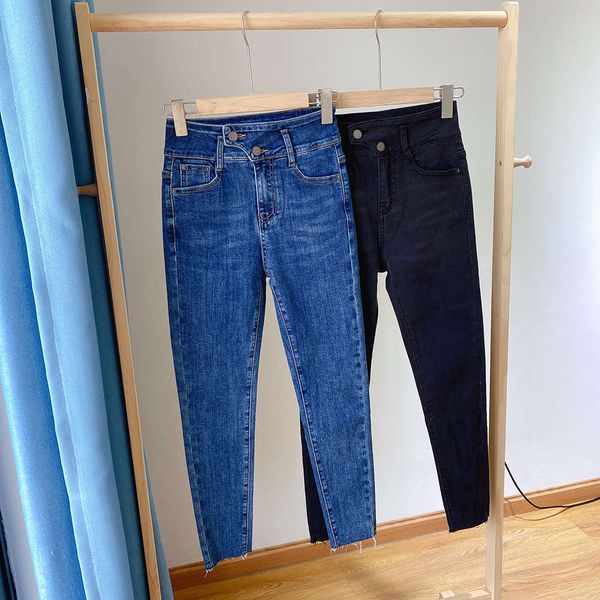 

pants great, thin, hairy, slim, straight, women's in autumn and winter, Blue