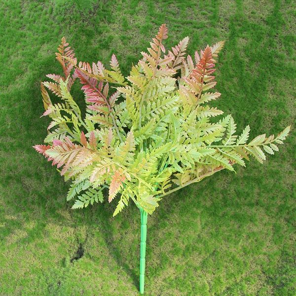 

decorative flowers & wreaths 36cm artificial persian leaf plant very lifelike plastic wedding background decoration fern flower