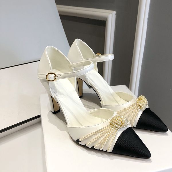 

delivery so kate style flat 6.5cm high heel shoe bottom nude leather dot-toe pump rubber can be customized 35-42, Black