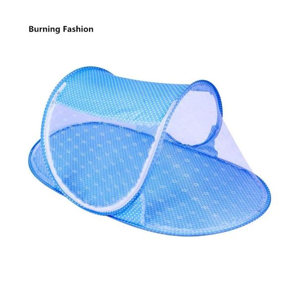 

mosquito net burning fashion 2021 infant sewed with sleeping baby insect cradle