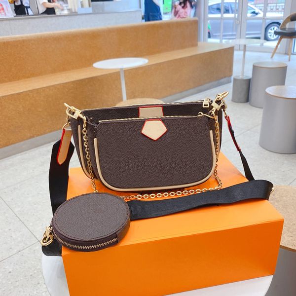 

2021 luxurys designer crossbady bags fashion handbag high quanlity shoulder bag with multicolor strap style women handbags and purse