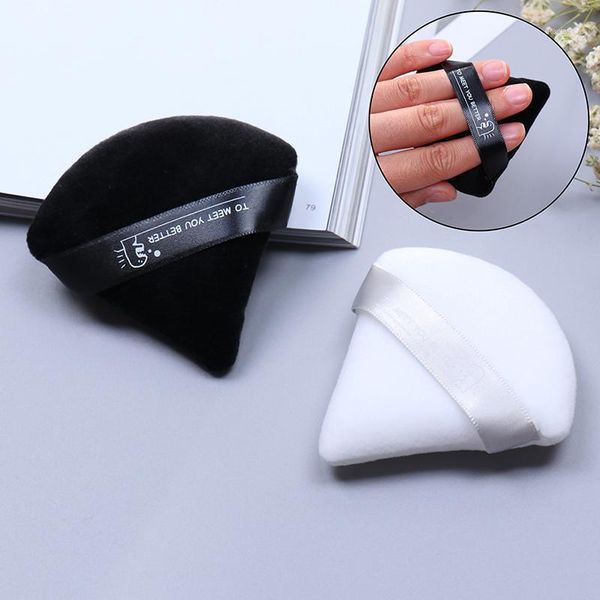 

1pcs/2pcs cosmetic puff makeup sponge triangle velvet foundation cream mini make up tools1
