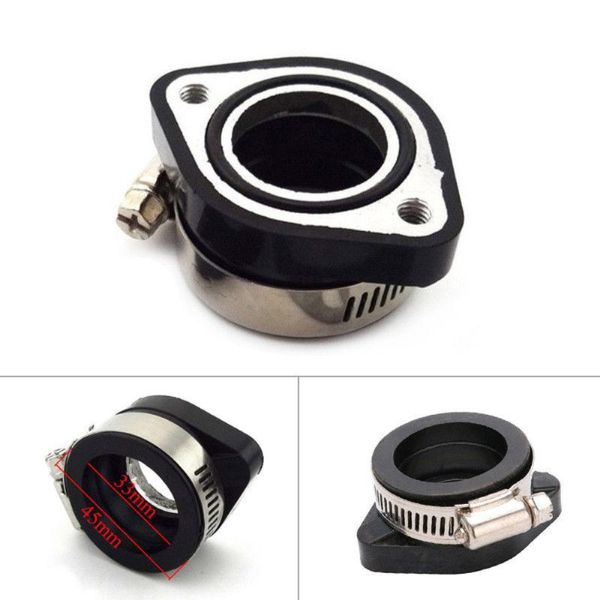 

manifold & parts 28mm 35mm carb flange intake adapter boot for vm24 bike solid