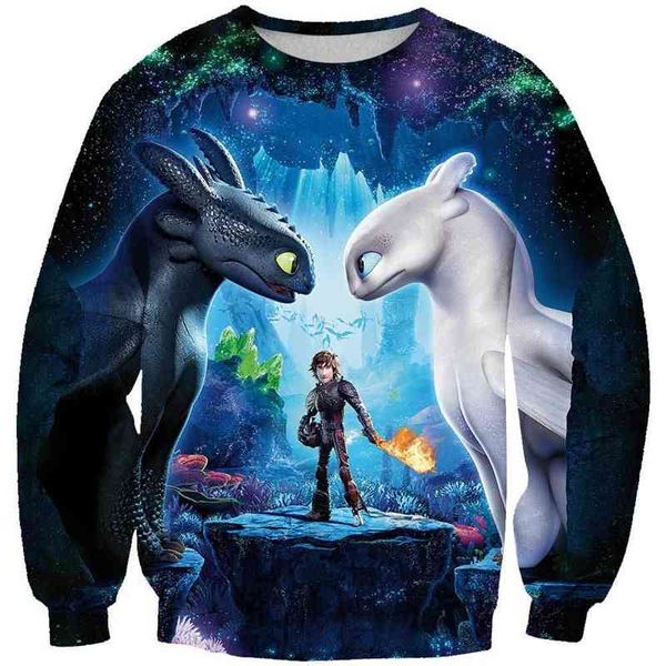 

2019 new popular men's round neck creative 3d sweater, Black