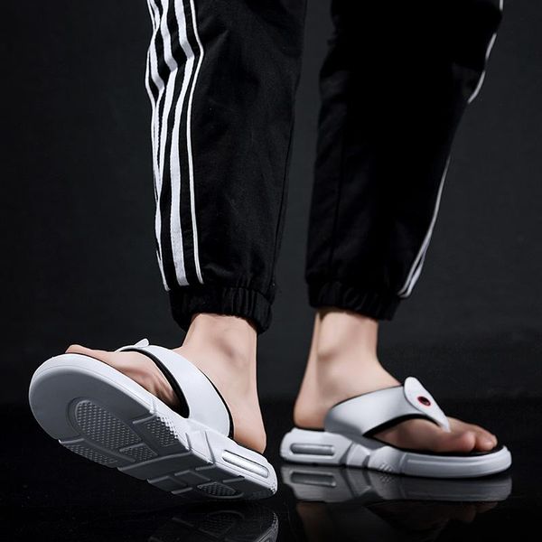 

slippers sandali uomo sandalias para hombre sandals for men 2021 piel cuero de verano zandalias sandalia masculina couro summer, Black