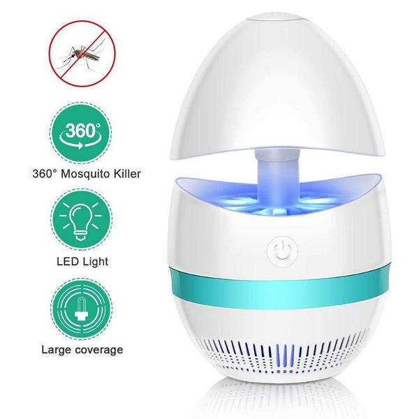 

degree pocatalyst usb powered led light mini insect mosquito killer lamp home no noise radiation non-toxic physical outdoor gadgets