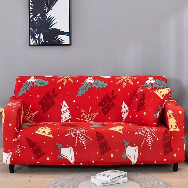 

chair covers 2022 christma elastic sofa cover for living room armchair corner cushions seats funiture protector slipcover couch