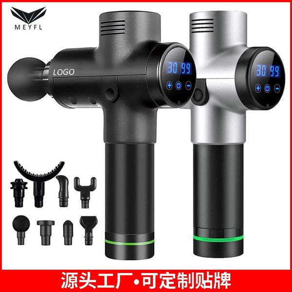 

massage gun fitness massager electric home relaxation muscle meter