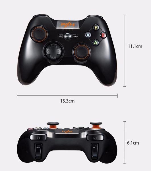 

game controllers & joysticks pxn 9613 wireless bluetooth controller portable handle bracket gamepad for pc tablet android smartphone tv box