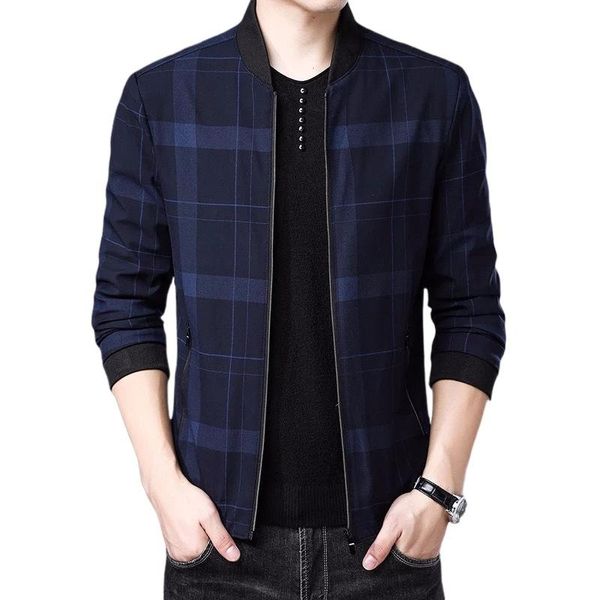 

men's jackets and autumn spring coats gowns jacket outerwear thin, Black;brown