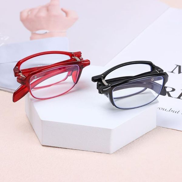 

sunglasses +10~40 anti-blue light portable folding reading glasses bifocal spectacle presbyopia eyeglasses eyewear, White;black