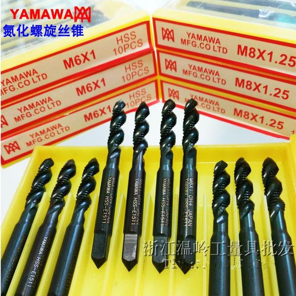 

hand tools 5pcs hss-e yamawa spiral screw thread tap m20x2.5