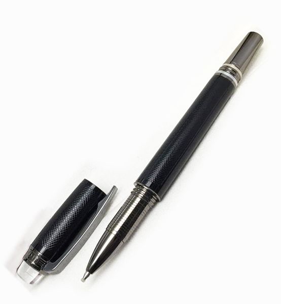 

giftpen signature pen black-metal flat crystal gift luxury roller ballpoint pens gold black rose-gold clip write good gifts, Blue;orange