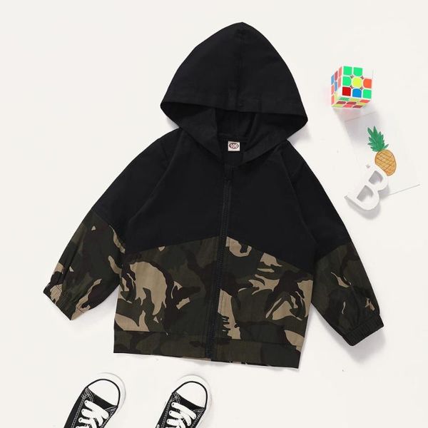 

clothing sets toddler girl fall winter clothes 2021 baby boy long sleeve camouflage jacket outfit kids warm coat items, White
