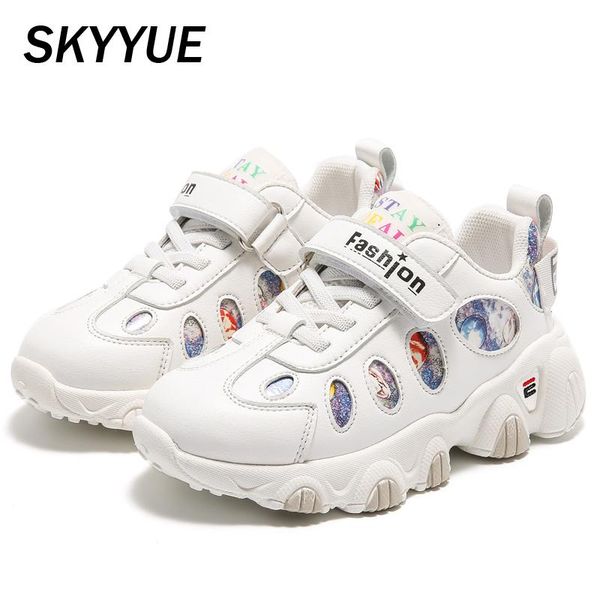 

sneakers 2021 kids sport children mesh chunky boys black running shoes baby girls brand casual trainers spring, Black;red