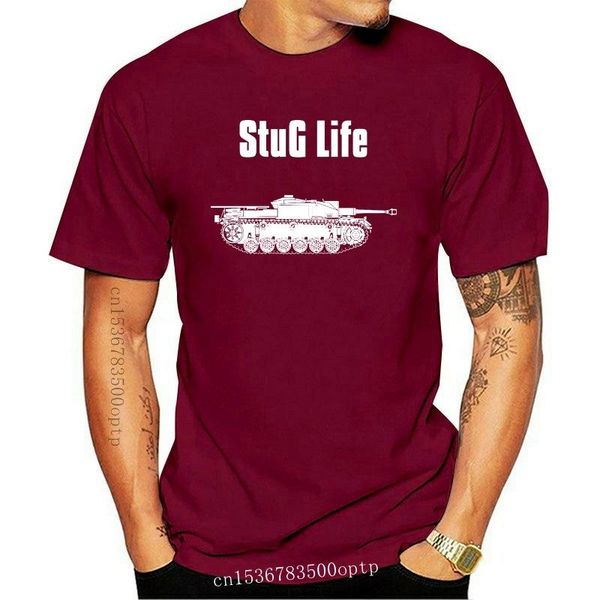 

men's t-shirts funny 2021 fashion stug life military navy t shirt tee, White;black