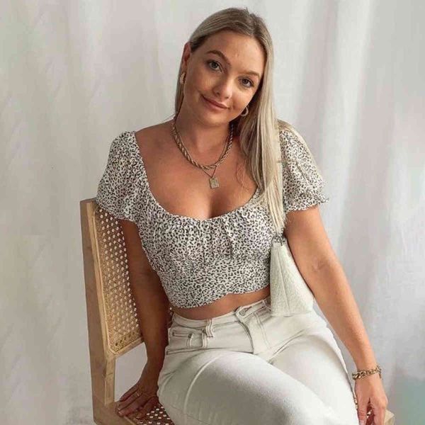 

casual dresses ladies leopard print loose short sleeve v-neck female fashion shirts blouses women clothing r9a1, Black;gray
