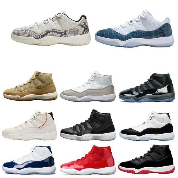 

concord bred 11 11s men women jumpman basketball shoes space jam cap and gown legend blue low heiress pure platinum sneakers mens trainers