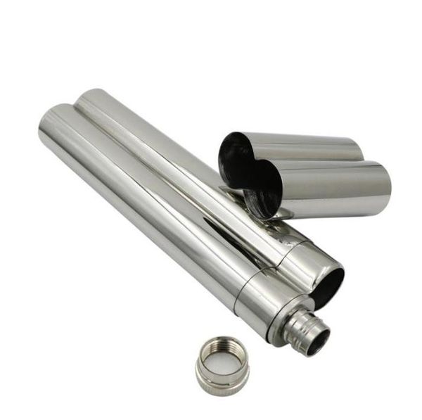 

fast shipping stainless steel cigar holder + flask set wholesale