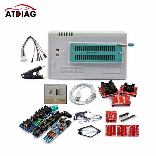 

diagnostic tools original tl866ii plus tl866 updated minipro universal high speed usb programmer performance 100%+ 28pcs adapter