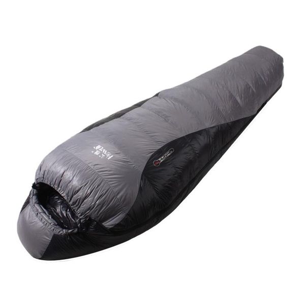 

sleeping bags mummy style camping bag white duck down filled 4 kinds of thickness travel hiking saco de dormir