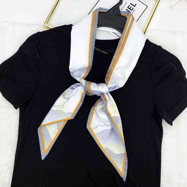 

national style clavicle pointed long hair band streamer small scarf gift, Blue;purple