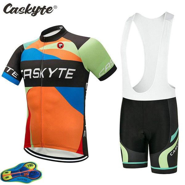 

racing sets pro team cycling jersey 19 dbib set bike clothing ropa ciclismo bicycle wear clothes mens short maillot culotte sports, Black;blue