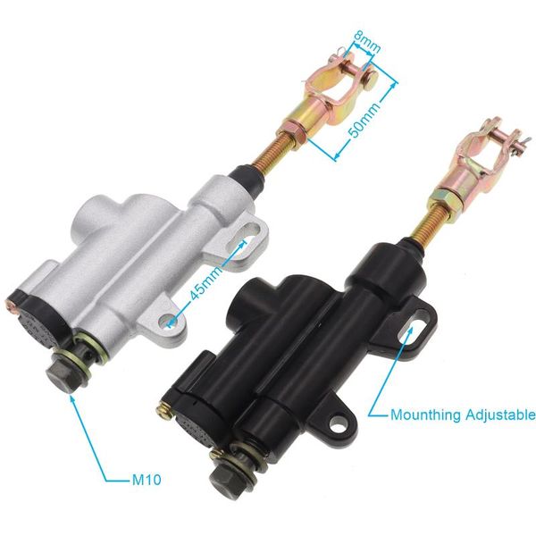 

motorcycle brakes rear hydraulic brake master cylinder pump for 50cc 70cc 110cc 125cc 150cc 250cc thumpstar atv pit pro dirt bike