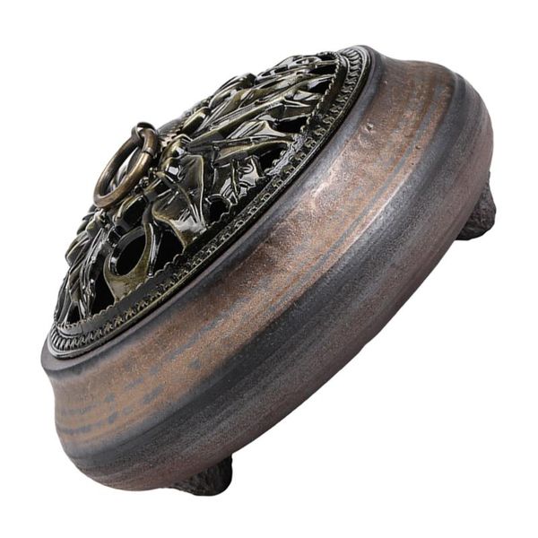 

fragrance lamps incense burner ornament retro style ceramic censer adornment home