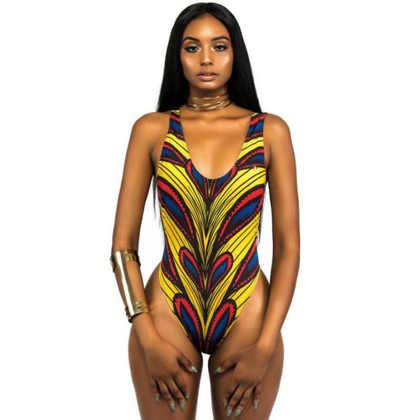 

two-piece suits brazilian bikini swimsuits one piece women 2021 summer swimwear vintage print swimsuit fused beachwear brasil xl c1213