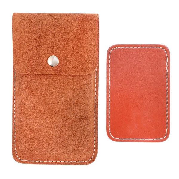 

watch boxes & cases leather storage pouch organizer cowhide holder, Black;blue