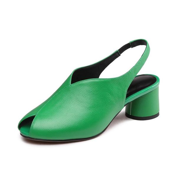 

dress shoes women fashion round toe peep summer heel lady black office square pumps zapatos dama g6199